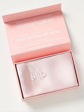 NWT Slip Silk Pillowcase Pink (Queen)